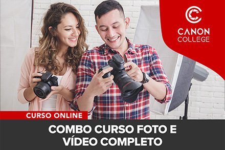 Combo: Curso foto e vídeo completo