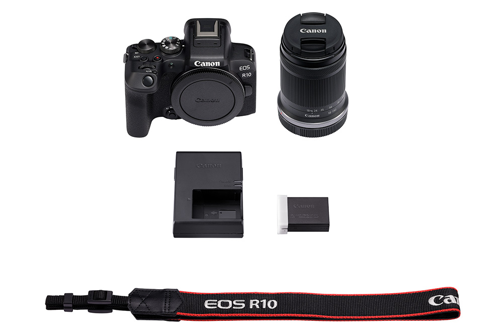 Combo Câmera EOS R10 com Lente RF-S 18-150mm IS STM + Adaptador RF view 7 